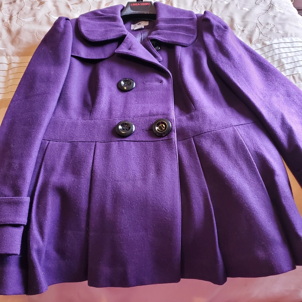 Wool peacoat